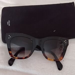 Celine Black and Brown Sunglasses
